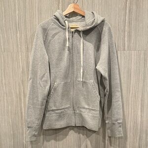 Swell Light Gray Zip-Up Hoodie